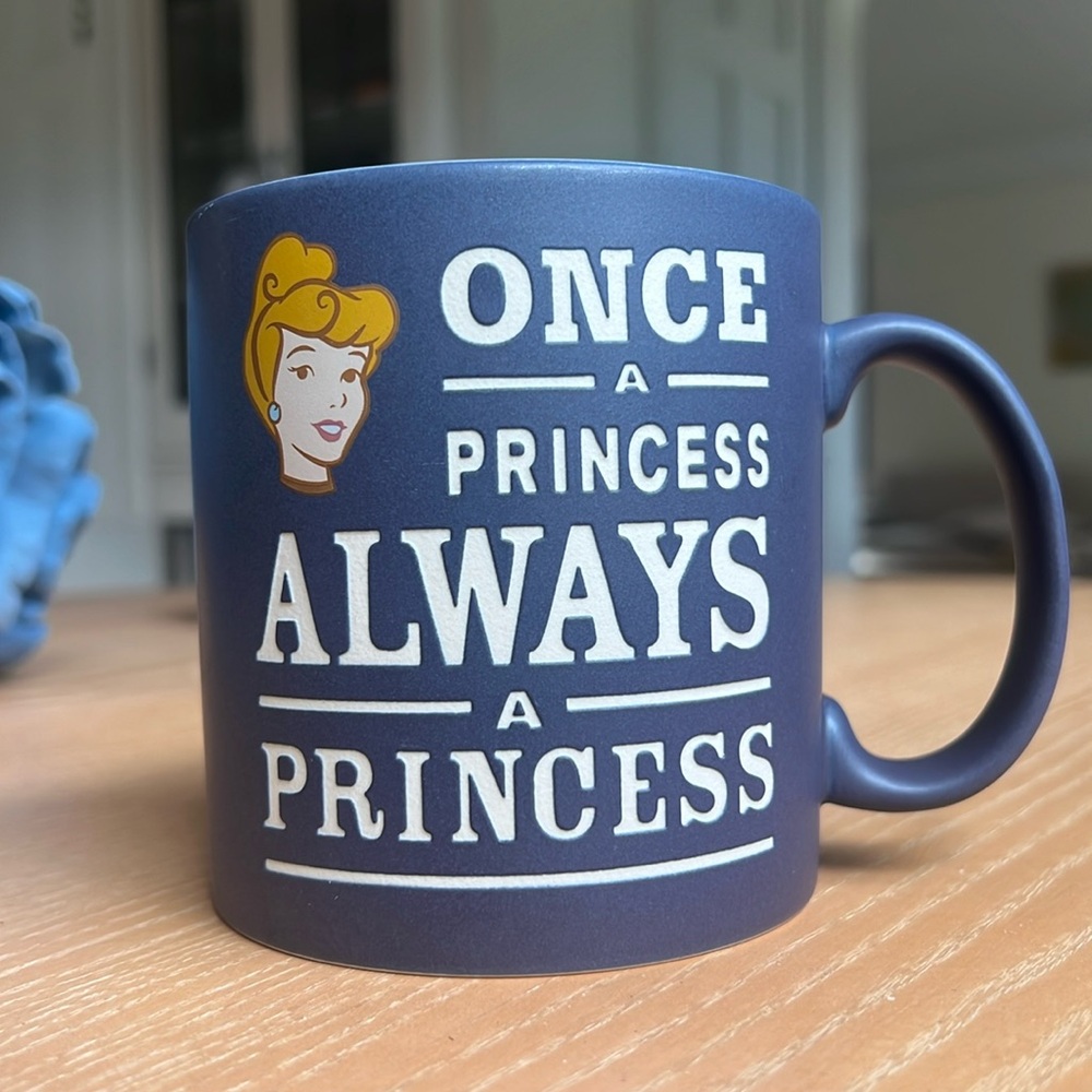 Disney Once a Princess Always a Princess Purple Mug